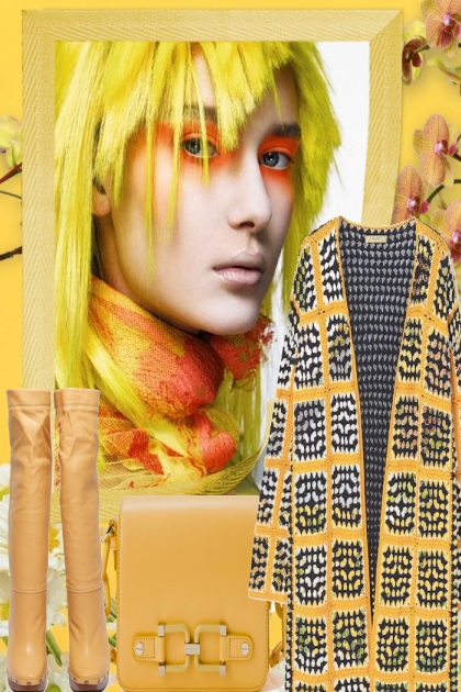 BRING SUNSHINE. IN. YOUR LIFE- Combinazione di moda