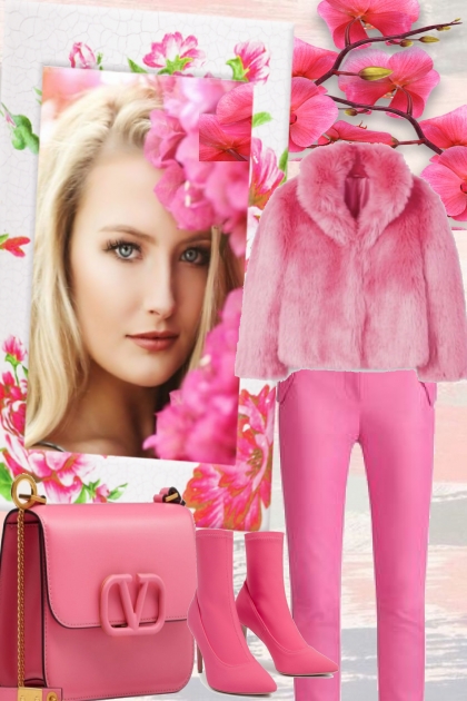 pimk color of the day- Fashion set