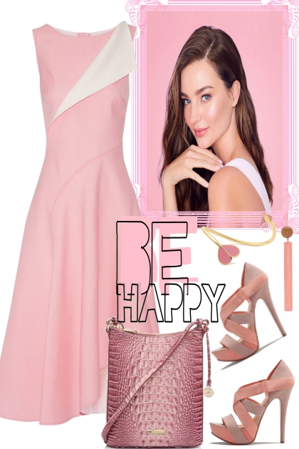 BE HAPPY, NEXT SPING IN PINK- Fashion set