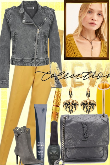 NEW COLLECTION: GREY AND YELLOW- Kreacja