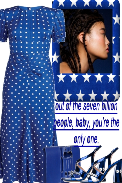 GET THE BLUES THESE DAYS- Fashion set