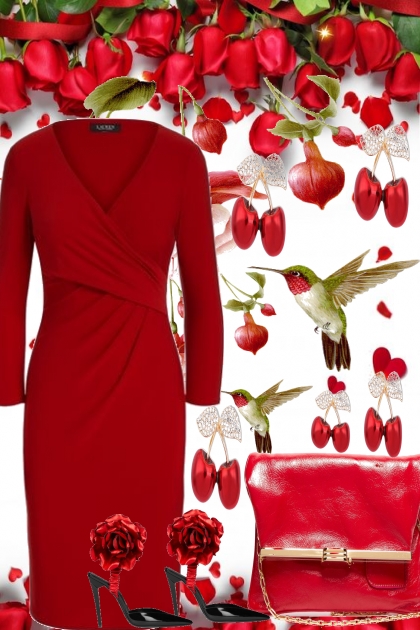 RED CHERRIES- Fashion set