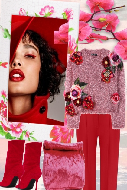 BRIGHTEN UP THE  WINTERTIME- Fashion set