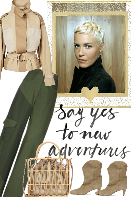 SAY YES TO NEW ADVENTURES- Fashion set