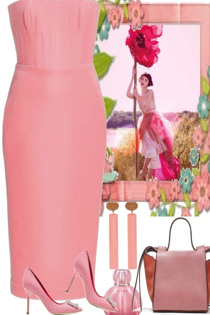 pink. spring ,- Fashion set