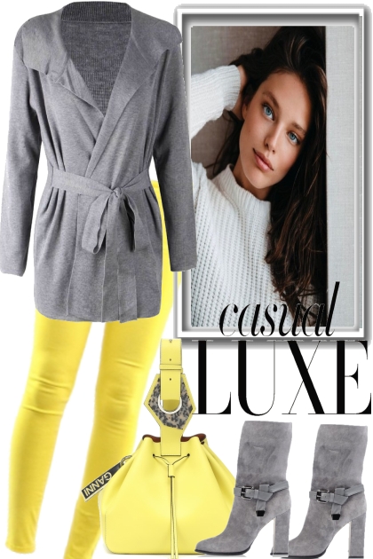  CASUAL   LUXE- Fashion set