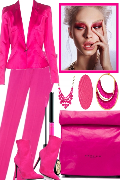COMPLETELY PINK- Fashion set