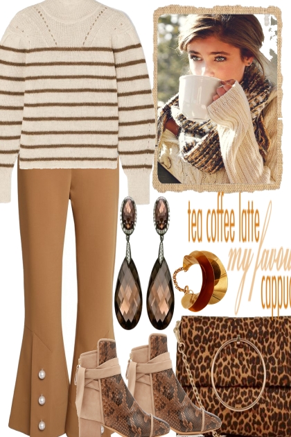 HOT CUP OF COFFEE, IT´S COLD- Fashion set