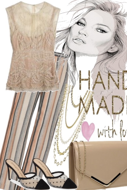 HAND MADE WITH LOVE- Combinazione di moda