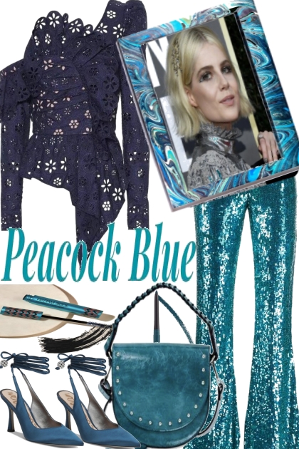 TREND PEACOCK BLUE- Combinaciónde moda