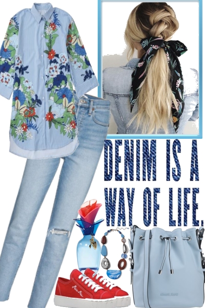 DENIM IS A WAY OF LIFE---- Fashion set
