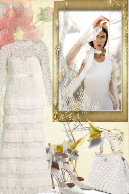 WHITE BRIDE- Fashion set
