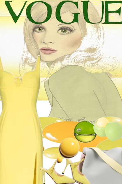 EN VOGUE IN MELLOW YELLOW- Kreacja