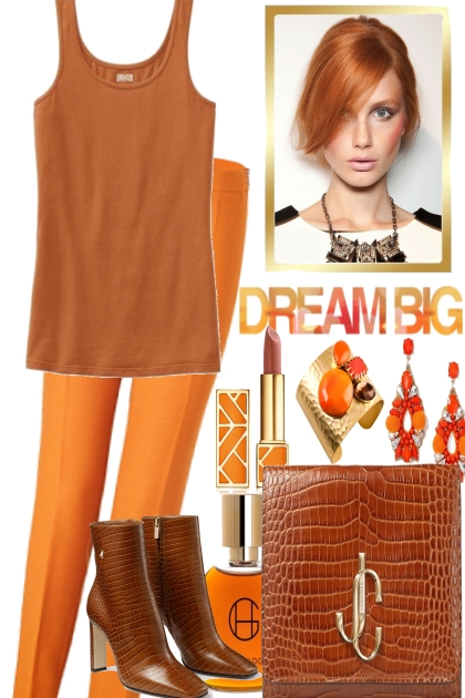 DREAM BIG, BIG DREAMS-- Combinaciónde moda