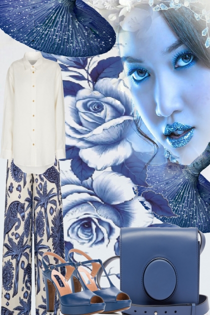BLUE GIRL-- Fashion set