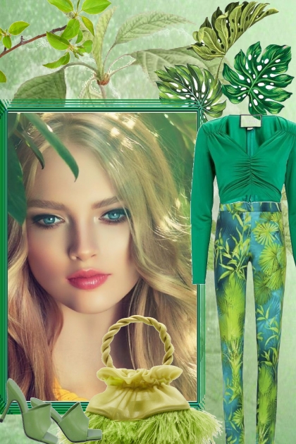 JUNGLE GREEN- Combinaciónde moda