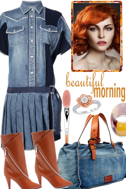 -JEANS FOR A BEAUTFUL MORNING- Модное сочетание