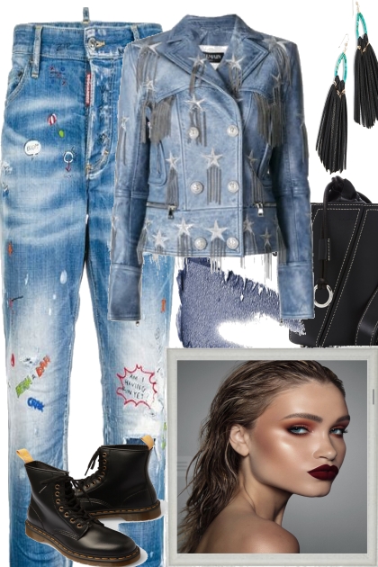 JUST, A PAIR OF JEANS.- Fashion set