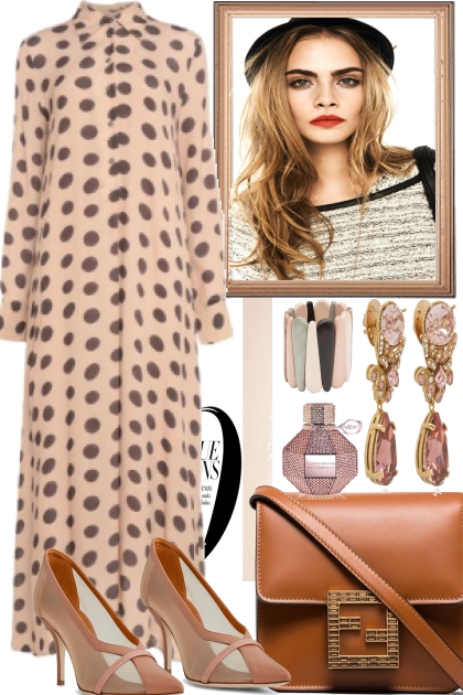 DOTS IN THE TOWN- Combinazione di moda