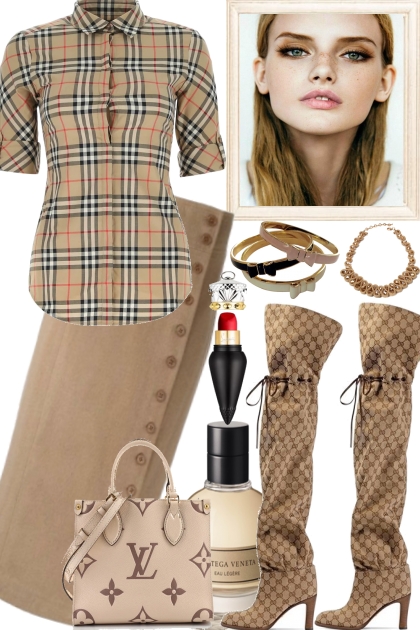 LV PATTERN MIX- Fashion set