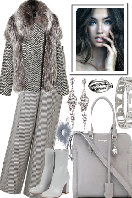 ,<WARM COAT- Combinaciónde moda