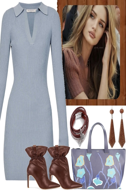 THE BLUES AND THE BROWNIES- Combinaciónde moda