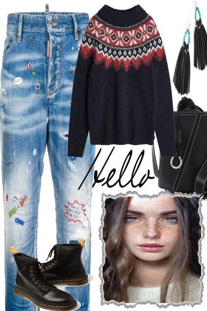 .,HELLO.- Fashion set