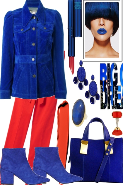 GET THE BLUES WITH RED&lt;