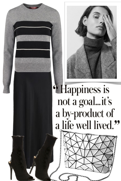 HAPPINESS IS NOT A GOAL...- Fashion set