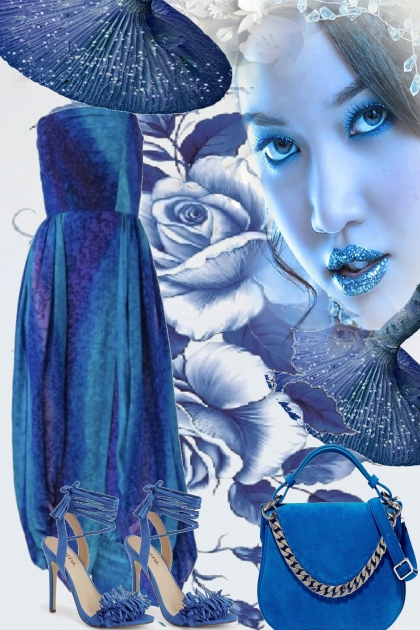<BLUE ANGEL- Модное сочетание