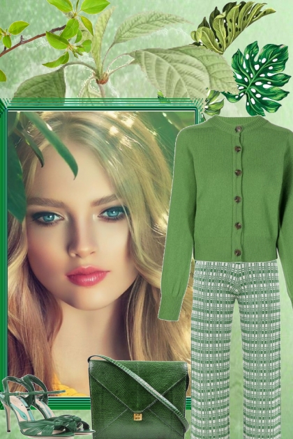 SPRING=GREEN- Fashion set