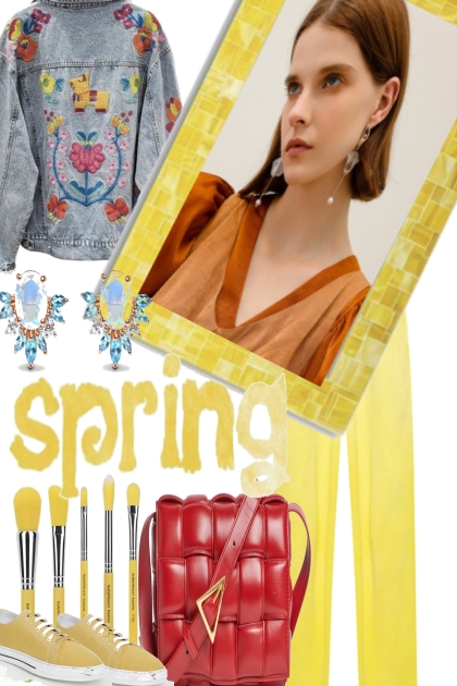 COLORFUL IN SPING- Fashion set