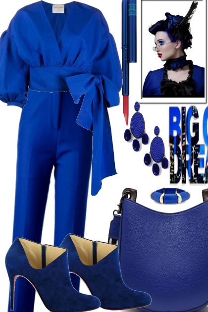  WEEKEND BLUES- combinação de moda