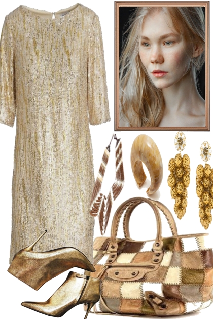  GOLD FOR TONIGHT.- Combinaciónde moda