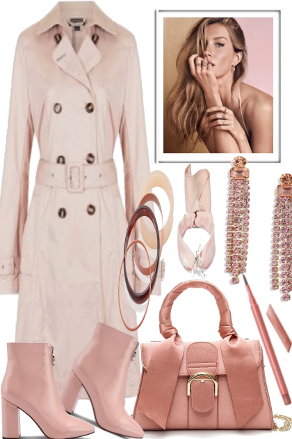 TRENCH IN PASTEL