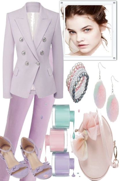 AND AGAIN, PASTEL FOR SPRING