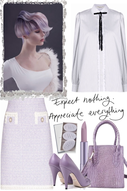 EXPECT NOTHING- Combinazione di moda