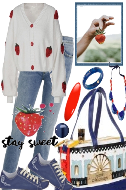 WANT A BERRY- Combinazione di moda