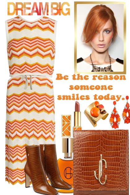 BE THE REASON SOMEONE SMILES TODAY- Combinazione di moda