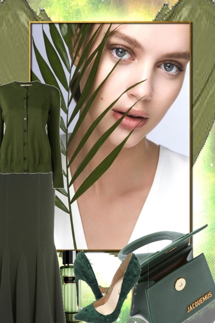 ´ GREEN ,- Combinazione di moda