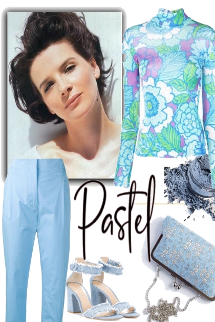 PASTEL WITH BLUES1- Combinazione di moda
