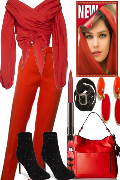 ´?RED- Fashion set
