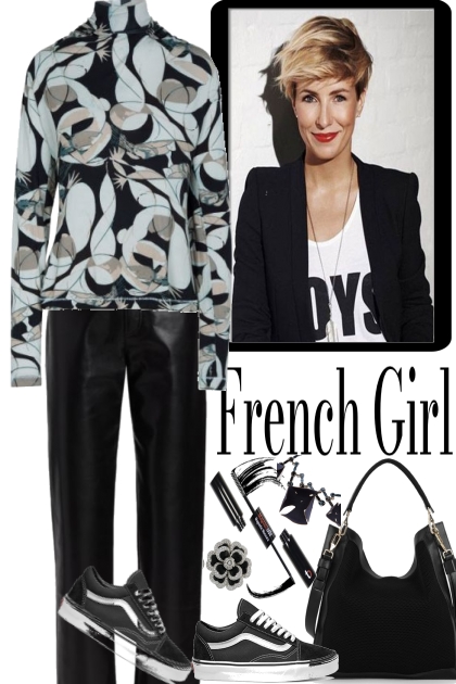 FRENCH GIRL GOES SHOPPING- Модное сочетание