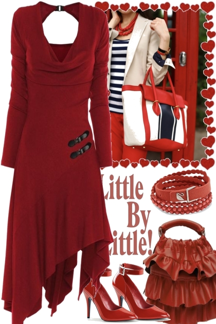 ``RED- Fashion set