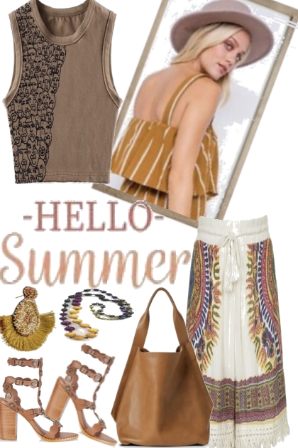 _HELLO SUMMMER- combinação de moda