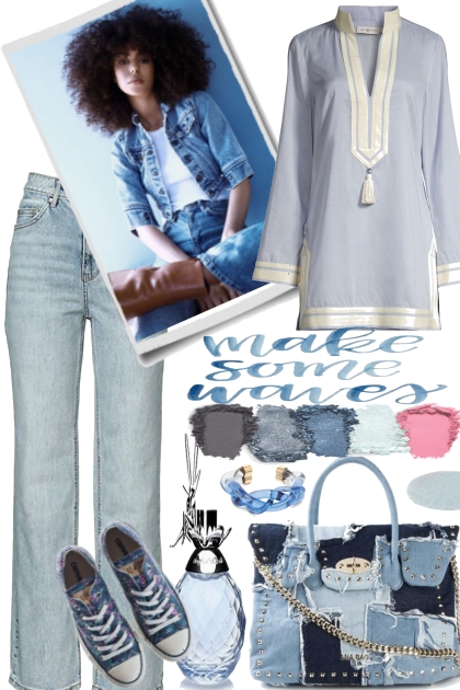 GET THE BLUES AND MAKE SOME WAVES- Fashion set
