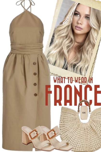 WANT TO WEAR IN FRANCE- Modna kombinacija