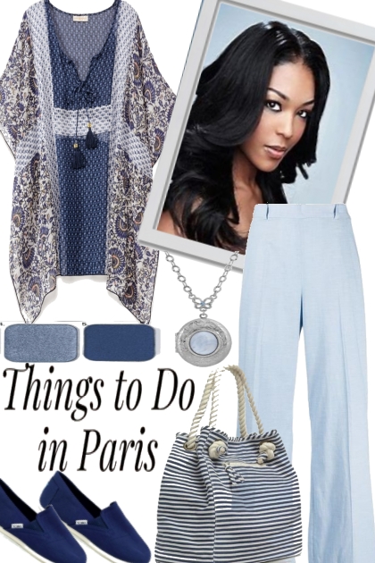 THINGS TO DO IN PARIS- Modna kombinacija