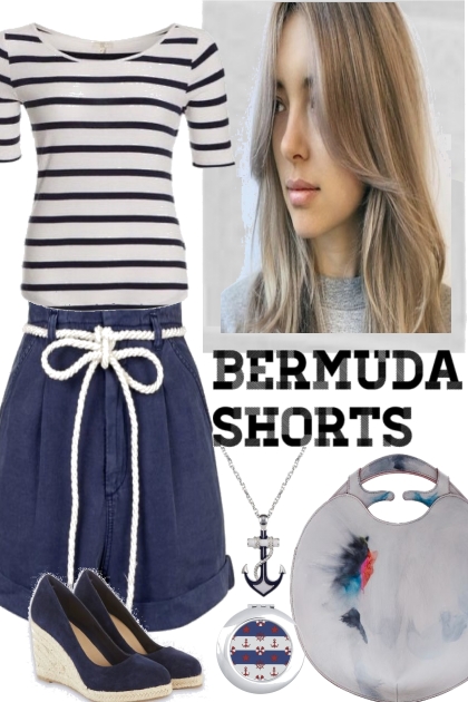 BERMUDA SHORTS!!- Combinaciónde moda