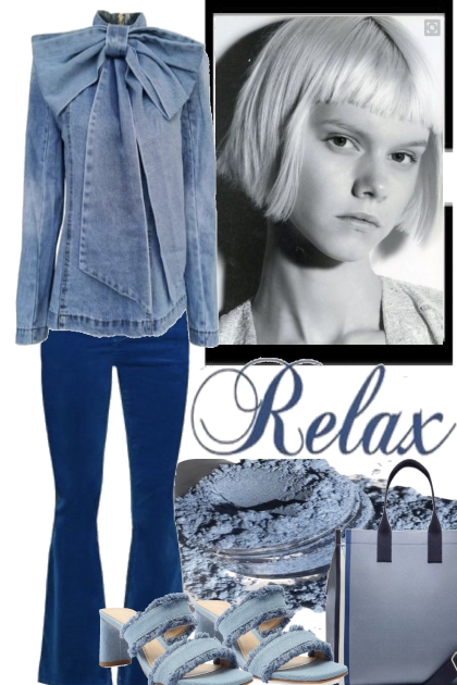 RELAX - MONDAY HAS THE BLUES- Combinaciónde moda